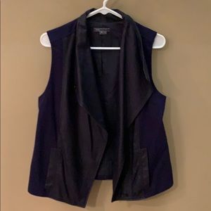 Vince leather vest